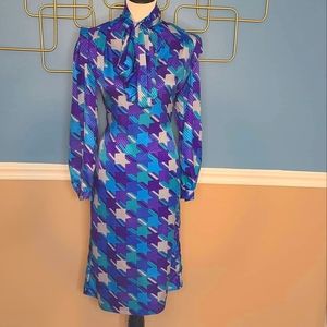 Vintage Maggy L. Colorful dress